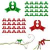 YUSHWENPTY Piegatrici per Piante 40 Pezzi Clip per Piante per Piegatura Lst 90 Gradi Trainer di Steli per Piante Rosso/Verde Pianta Benders Clips para Crescita Piante (A)