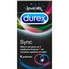 Durex Sync Preservativi, 6 Profilattici