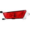 Leapiture Fendinebbia Paraurti Luce Posteriore Sinistra con Base LR025149 Fendinebbia Sostituzione Adatta Per Range Rover/Evoque 11-19