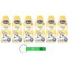 Beni Culinari 6x Chicco Sensitive Ammorbidente Concentrato Tender Touch, ideale per tutti i capi,ipoallergenico, senza coloranti, 30 lavaggi 750ml + Portachiavi Beni Culinari in Omaggio