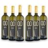 ALTERNATIVA Bianco Dry Analcolico 0.0% - Dealcolato Italiano Senza Alcol - Ideale per Celebrazioni e Regali - Confezione da 6 Bottiglie da 750ml Alcool Free