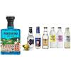 Zeus Party Portofino Dry Gin 50cl 43% + Selezione di 6 Toniche Internazionali