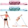 Halinuia 2 Pezzi Fascia Elastica Fitness, Elastici Fitness Set con 10 Diversi Livelli, Fasce di Resistenza 115 cm, Bande Fascia Elastica Resistance Band per Yoga Stretching Pilates Danza Ginnastica