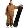 Sunnyuk Tuta Neve Uomo, Tuta Snowboard Uomo Completo Termico Intera Tuta Taglie Forti Elegante Salopette da Sci Montagna Impermeabili Curvy da Neve Invernale