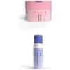 Fria K-Beauty Doppia Detersione Special Pack, Burro Struccante Delicato su Occhi e Ciglia + Mousse Detergente Testata su Occhi e Pelli Sensibili