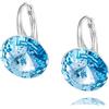 LillyMarie LILLY MARIE Orecchini Da Donna Argento Sterling 925 Con Cristalli Azzurri In Scatola Regalo