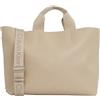 Calvin Klein Donna Borsa Tote Bag Ultralight Grande, Grigio (Crockery), Taglia Unica