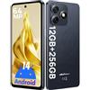 Ulefone Note 18 Pro Cellulari, 12GB+256GB/SD-2TB Android 14, 6.78 HD+, Fotocamera 64MP+50MP+32MP Smartphone 5450mAh Batteria, Ricarica rapida da 18W 4G Dual SIM/NFC/GPS/OTG/Nero