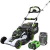 EGO LM 2236 E-SP - Rasaerba Doppia Lama 55 cm - Kit Battery 10 Ah e Caricatore Rapido