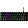 ASUS ROG Falchion Ace - Tastiera Gaming Meccanica RGB 65% Compatta, ROG NX Rete Lubrificata, Schiuma Ammortizzata, Tasti ABS, Funzionalità KVM, Tre Angoli, Custodia, Nero - QWERTY Italiano