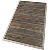 emmevi Tappeto Bamboo Legno Grigio Pietra Cucina Bagno Tovaglietta Americana MOD.Bamboo 50x140 Tortora