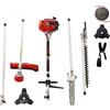 GeoTech GT-2 43 L - Decespugliatore a scoppio multifunzione