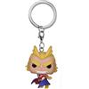 Funko Pop! Keychain: MHA - All Might - (Silver Age) - My Hero Academia - Mini Figura in Vinile da Collezione Novità Portachiavi - Riempitivi per Calze - Idea Regalo - Merchandising Ufficiale