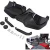 AnXin Paramani per moto, protezioni in plastica ABS, con deflettori antivento neri, compatibili con NC700X 750X CB650F CTX700 2014-2018
