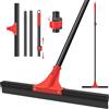 DALIPER 44.5cm Tergipavimento Pavimenti Tira Acqua Pavimenti con 148 cm Manico, Spingiacqua Spazzola per Doccia, Bagno, Garage