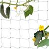 Relaxdays Rete per Piante Rampicanti, 200x1000 cm, Sostegno per Pomodori e Cetrioli, Supporto in PE, Maglie 10 cm, Verde