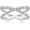 Thomas Sabo Anello da donna palline con pietre bianche TR2318-051-14-58 misura dell'anello 58/18,5