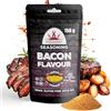 POPPAMIES Mix di Spezie Vegane al Gusto Bacon - 100% Naturale Condimento per BBQ - Perfetto per Carne Verdure o come Condimento per Popcorn - Confezione da 150g