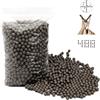 GEFIRE 600 Pezzi Slingshot Mud Ball, Sfere di Acciaio per Fionda, Palla di Argilla, Palla da Fionda, Ottimo Regalo per Gli Amanti Della Fionda, Fionda da Caccia, Funziona con qualsiasi fionda(8mm)