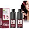 Beslibate 2PC *100ML Shampoo Colorante per Capelli 3 in 1, Shampoo Colorato, Shampoo Colorante per Capelli Rosso, Shampoo Colorante Istantaneo 2PC (100ML)