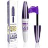 Lestpola 5D Mascara Volume e Lunghezza Viola, Mascara Estensione Ciglia Effetto Volume, Impermeabile e Lunga Tenuta con Definizione Precisa, Not Blooming Eyelashes Thick Curling Lungo, Trucco per Donne-05#