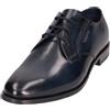 bugatti Scarpe da Lavoro da Uomo, con Lacci, Dark Blue 4100, 42 EU Larga