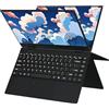 KUMNOSAL Laptop 2 in 1 14'', PC Portatile Convertibile Touch a 360°, 8GB RAM, 512GB SSD, Notebook Pentium Processore, Lettore di impronte digitali/laptop touchscreen con tastiera