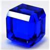 ganesh-gems Pietra preziosa sfusa taglio cubo cristallo tanzanite blu intenso grande 126,...