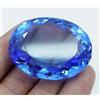 Gemme ganesh 78,75 Ct. Tanzania Blu DI Tanzanite Taglio Ovale Pietra Preziosa Sciolta...