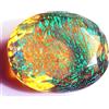 Gemme ganesh AA+++ Grande Opale di Fuoco Monarca 80,75 Ct. Doppio Taglio Ovale Pietra...