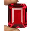 ganesh-gems AAA+ 80,10 ct. grande topazio rosso taglio smeraldo pietra preziosa sfusa sfa...