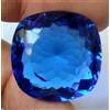 Gemme ganesh 67,00 ct. grande pietra preziosa sciolta taglio cuscino tanzanite blu per...