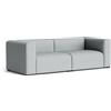 Hay - Divano 2 posti Mags - Grigio - Schiuma poliuretanica HR - Designer Hay Studio