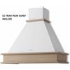 Faber Cappa Cucina Aspirante da Parete Larghezza 90 cm colore Bianco - 321.0693.747 Ranch