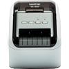 Brother Stampante per Etichette QL-800, con Funzione di Stampa Rosso-Nero, Interfaccia USB, Stampa di Codici a Barre, Taglierina Automatica, Provenienza Germania
