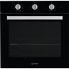 Indesit IFW 6530 BL Serie Inox Forno Elettrico da Incasso Ventilato Multifunzione con Grill Porta Click&Clean 66 Litri 60 cm Classe A colore Nero