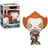 Funko Pop. Vinyl: Movies: It: Chapter 2 - Pennywise W/Beaver Hat W/Chase (Styles May Vary)