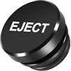 CGEAMDY Tappo Presa Accendisigari, Copertura Antipolvere per Accendisigari Automobilistica, Copri Spinotto per Accendisigari, Tappo Protezione Spina per Veicoli con Spinotti Accessori (Nero-Eject)