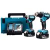 Makita Combo kit Trapano e Avvitatore LXT 18V (DLX2289TJ)