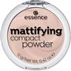 ESSENCE Mattifying Compact Powder 10 Light Beige Cipria Compatta Opacizzante