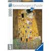 Ravensburger - Puzzle Klimt Il Bacio, 1000 Pezzi, Puzzle Arte per Adulti e Ragazzi, Quadri Famosi da Esporre, Idea Regalo per Lei o Lui, 70x50 cm