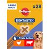 PEDIGREE DentaStix (razze grandi) Snack per cani 28 pz. - 4x270g