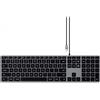 SATECHI TASTIERA WIRED SLIM W3 USB-C - SPACE GRAY - ITA