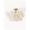 Westwing Collection Lampada da soffito con sfere in vetro Bubbles