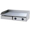 Attrezzature Professionali Fry Top Elettrico in Acciaio Inox - Piastra di Cottura Doppia Liscia