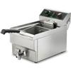Attrezzature Professionali Friggitrice Elettrica Vasca Singola - Volume Vasca lt 10 - Capacità Olio lt 8,7