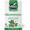 Matt, Glucomannano, Integratore Alimentare Ideale per una Dieta Ipocalorica, Aumenta il Senso di Sazietà, Senza Glutine, Confezione da 30 Compresse, 30g