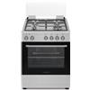 SCHAUB LORENZ - SS461EX Cucina a Gas con Forno Elettrico Ventilato Multifunzione Dimensione 60 x 60 cm Colore Inox - SPEDIZIONE GRATUITA