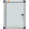 NOBO Bacheca a batt. mag. ultrapiatta 1xA4 - Bianco - 1901797