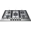 Hotpoint Piano cottura a gas Hotpoint: 5 fuochi, - PPH 75G DF/IX